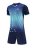 Portsmouth FC Survêtements pour hommes survêtements de loisirs de plein air pour enfants costumes d'été costume de sport respirant à manches courtes