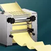 Elektrische Noodle Persmachine Deegroller Roestvrijstalen Desktop Pasta Commerciële Kneden Dumpling Machine