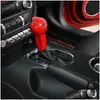 Altri accessori interni Abs Car Gear Shift Knob Head Er Fl Shell per Ford Mustang 15Aggiungi accessori interni Drop Delivery Automobi Dhwz4