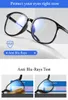 Lunettes de soleil Cadres Mode Big Lunettes Optiques Anti Lumière Bleue Pour Hommes Femmes Ordinateur Gaming Clear Lens Ray Blacking Lunettes UV400