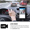 DVR per auto JIMIMAX JC120 Mini Dashcam 4G Video in streaming live DVR per auto 1080P WIFI Tracking Dashboard Camera SOS APP gratuita Controllo remoto Recorde Q231115