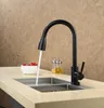 Kitchen Faucets Fashion German Technology High Quality Brass Black And Chrome Single Lever Cold Pull Out Sink Faucet Tap