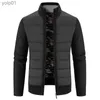 Männer Jacken Neue Pullover Mantel Männer Winter Jacke Fleece Baseball Jumper Kalte Bluse Koreanische Dicke Warme Zip Strickjacke WindjackeL231115