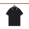 2023 Designer POLO Herren T-Shirts Mode bestickte Designer T-Shirt V-Ausschnitt Baumwolle High Street Männer Casual T-Shirt Luxus Casual Paar Kleidung Asiatische Größe