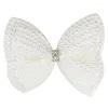 Haaraccessoires Diamond Pearl Bow Clip met dubbellaags Veelzijdige hoofddeksels voor kinderen Rand- en bovenkant Babyhoofdbanden voor meisjes