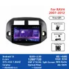 Car GPS Video Radio Player Toyota Rav4 2007-2012 10 inch Android 12 Head مع Bluetooth