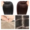 Spets Wig's Wig Clip in Hair Piece Women Real Hairpiece Hand Made Lightweight Breattable Stängningstillägg Set 231115