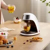 Macchina per macchine da caffè Macchina da caffè portatile completamente automatica per uso domestico, mini tazza da caffè in stile americano, tipo a goccia, tazza in ceramica gratuita