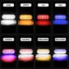 New 1pcs Led Strobe Warning Light Cheap Strobe Grille Flashing Lightbar Truck Car Beacon Lamp Amber Traffic Light 12V 24V Car Light