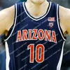 Anpassade Arizona Wildcats Kylan Boswell Keshad Johnson Pelle Larsson Oumar Ballo Caleb Love Paulius Murauskas män kvinnor ungdom barn basket tröja s-3xl