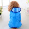 Dog Apparel Pet Supplies Raincoat Waterproof Colorfull Plastic Fashion Poncho Personalized Color Edge Costumes For Large Dogs XS-7XL