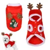Dog Apparel Christmas Clothes Santa Costume for Pug Chihuahua Yorkshire Pet Cat Clothing Jacket Coat Pets 2024 Year 231114