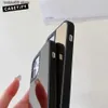 Casetify miroir de courtoisie de couleur unie étuis de téléphone pour iPhone 14 13 12 11 Pro Max Mini XR XS MAX 8 X 7 SE 2020 couverture arrière T230419