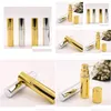 Packing Bottles Wholesale Brilliant Gold Sier 5Ml Refillable Portable Mini Per Bottle Traveler Aluminum Spray Atomizer Empty Parfum Dr Dh1X3