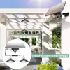 Gardendecoraties IP65 Waterdichte dubbele kop zonnekleed lichte buitenlamp met kabel geschikt voor binnentuin binnenshuis enz. 230414
