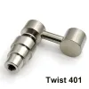 Titanium Nail 6 IN 1 10mm 14mm 18mm Male Female Joint Dual Function GR2 Hookah Glass Bongs Water Pipe Dab Rigs Tools ZZ