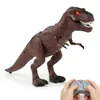 ElectricRC Animals RC Dinosaur Tyrannosaurus Rex Intelligent rc Animal Toy Infrared Remote Control Walking Figure Electric Toys for Kids 231114
