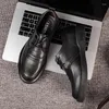 Dress Shoes Men's Formal Men Genuine Leather Black Business Turkey Social Male Wedding Casual For Round Toe Luxury Man