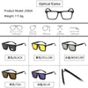 Güneş gözlükleri 6 inç 1 manyetik klips güneş gözlüğü ve reçeteli gözlükler çerçeve erkekler kadınlar polarize veya gece görüş lensleri PC veya TR90 çerçeve 2333 231114
