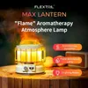 キャンプランタンflextailgear max lantern 3-in-1屋外キャンプランプアロマセラピー加湿器ビンテージ充電式ランタンflame q231115