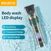 Toiletage pour chiens Rojeco Professional Hair Trimmer Rechargeable Pet Clippers Coupage pour le rasoir électrique Coup Cat Puppy 230414