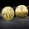 2022ワールドフットボールカップ記念コイン、3次元救援金属記念バッジプロダクションバッジクロスボーダーサプライヤーギフト、アート、ギフト