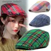 Berets vintage dżinsowe czapki beret mężczyźni kobiety unisex dżinsy berets newsboy hat wiosenne jesienne czapki szczytowe kapitaliza