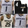Mich28 Colorado Buffaloes College Basketball 23 Lucas Siewert 24 Eli Parquet 25 McKinley Wright IV 33 Aidan McQuade 34 Benan Ersek Custom Stitched
