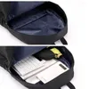 Zaino leggero da 13,3 pollici per laptop da uomo Borse da scuola per studenti Zaino casual Zaini per notebook sottili Borsa piccola in tela di design per