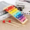 Baby Hand Lernen Klopfen Spielzeug Kind Musikinstrumente Spielzeug Kinder Xylophon Entwicklungs Holz Geschenke Kinder Bildung Klavier Wo Okqbl