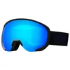 Zimowe snowboardowe okulary przeciwsłoneczne Uv400 Anty-Fog Hot Sale Kobiety narciarskie gogle na świeżym powietrzu 018
