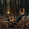 Linterna para acampar Retro Camping al aire libre Lámpara recargable Linterna portátil Equipo para acampar Tienda de campaña Linterna de viaje Accesorios para fotos Nueva venta Q231116