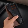 Fundas de billetera de cuero de negocios para Xiaomi 14 Pro 13 13T Huawei Mate 60 Pro Honor 90 80 Suck Cierre magnético Lujo Clásico ID Tarjeta de crédito Ranura para tarjeta Flip Funda con tapa