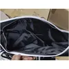 Sacs de rangement Mode Grand Noir Shop Sac Bonne Qualité Toile Gym Case Épais Fourre-tout Femmes Lavage Cosmétique Voyage Drop Livraison Accueil Gard DH9N3