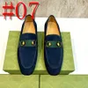 27MODEL Heren formele elegante luxe Italiaanse schoenen handgemaakte ronde neus Slip op bruiloft ontwerper kleding schoenen echt leer handgemaakt