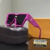 Projektanci mężczyzn okulary przeciwsłoneczne z okularami przeciwsłonecznymi dla kobiet Hip Hop Luksusowe klasyki Moda Dopasowanie Driving Beach Ochrony UV Polaryzowane okulary G Q4bu#