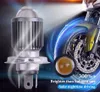 10000lm H4 LED Motosiklet Far H6 BA20D P15D LED CSP Lens 3570 Beyaz Sarı Hi Lo Işın Motosiklet Scooter Çalışan Işık