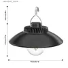 Linterna de camping USB recargable linterna de camping retro LED lámpara de tienda impermeable luz de trabajo al aire libre jardín colgante luz calle camino lámpara de césped Q231116