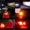 NOVO 1PC 3D P21W 1156 BA15S LED BULBO P21/ 5W 1157 BAY15D 7443 W21/ 5W T20 Turn Signal Lights R5W R10W 12V Automobiles Lamp