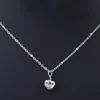 Pendant Necklaces Luxury Crystal Stone Crown Pandent Necklace For Women Elegant Hollow Out Geometry Choker Female Wedding Jewelry W-1