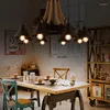 Lampade a sospensione Retro Industrial Style Rope Fishtures Creative Living Room Restaurant lampadario personalizzato Bar decorativo