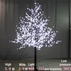 Décorations de Noël LED artificielle fleur de cerisier arbre lumière de Noël ampoules LED 0.8-2M hauteur imperméable à la pluie utilisation extérieure lampe d'arbre de cour LT636