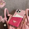 Fashion Designer Phone Case for IPhone 14 13 12 11 Pro Max 14plus 14proamx Crozzling Leather Phonecase with Card Holder Bag Designers P Accesories Men