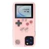 Étuis de téléphone Couverture arrière antichoc Écran couleur portable 36 Console de jeux classiques Joueurs de jeu portables Gameboy Fit Étui de téléphone pour iPhone 11 12 13 14 Pro Max