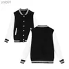 Vestes pour hommes Modèle personnalisé printemps et automne veste de baseball pilote pour hommes veste de baseball couple veste de baseball universitaire campus uni décontracté Hanbok rose TopL231115