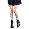 Women Socks SP&CITY Mature Women's Stockings Vintage Sexy Fishnet Gothic Mesh Tights Transparent Woman For Lolita JK Girl Clothing