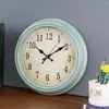 Orologi da parete Orologio numerico Vintage sospeso silenzioso senza ticchettio 12 pollici per la decorazione domestica Design rotondo facile da leggere