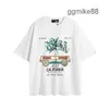 Amirs Designer A Miri Men Tshirt Limited EditionカップルティーストリートウェアファッションブランドTシャツスプラッシュインクレタープリント半袖カジュアルルーズメンティー3tus