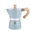 Kaffekrukor aluminium italiensk moka espresso maker percolator spis övre potten 150 300 ml köksverktyg spovetop 230414