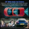 auto dvr 3 Kanaals Dash Cam voor Auto Camera Video Recorder Dashcam DVR's Black Box Dual Lens DVR met Achteruitrijcamera 24H Parkeermonitor Q231115